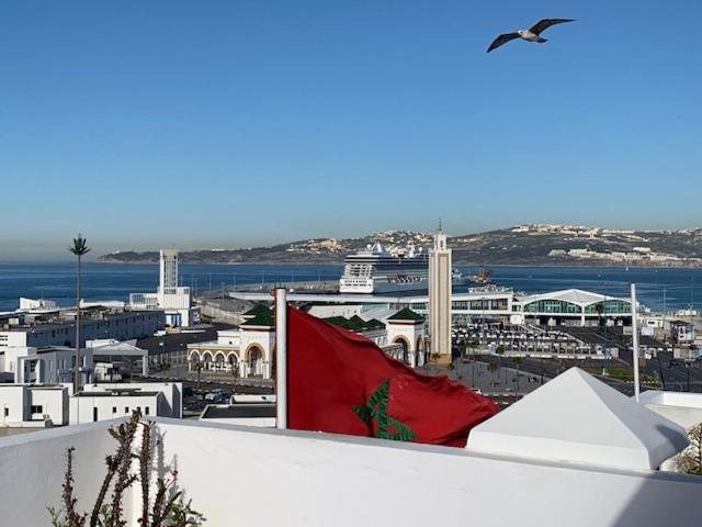 Tanger *Maison Avec Terrasse Et Vue Sur La Mer * Exteriör bild